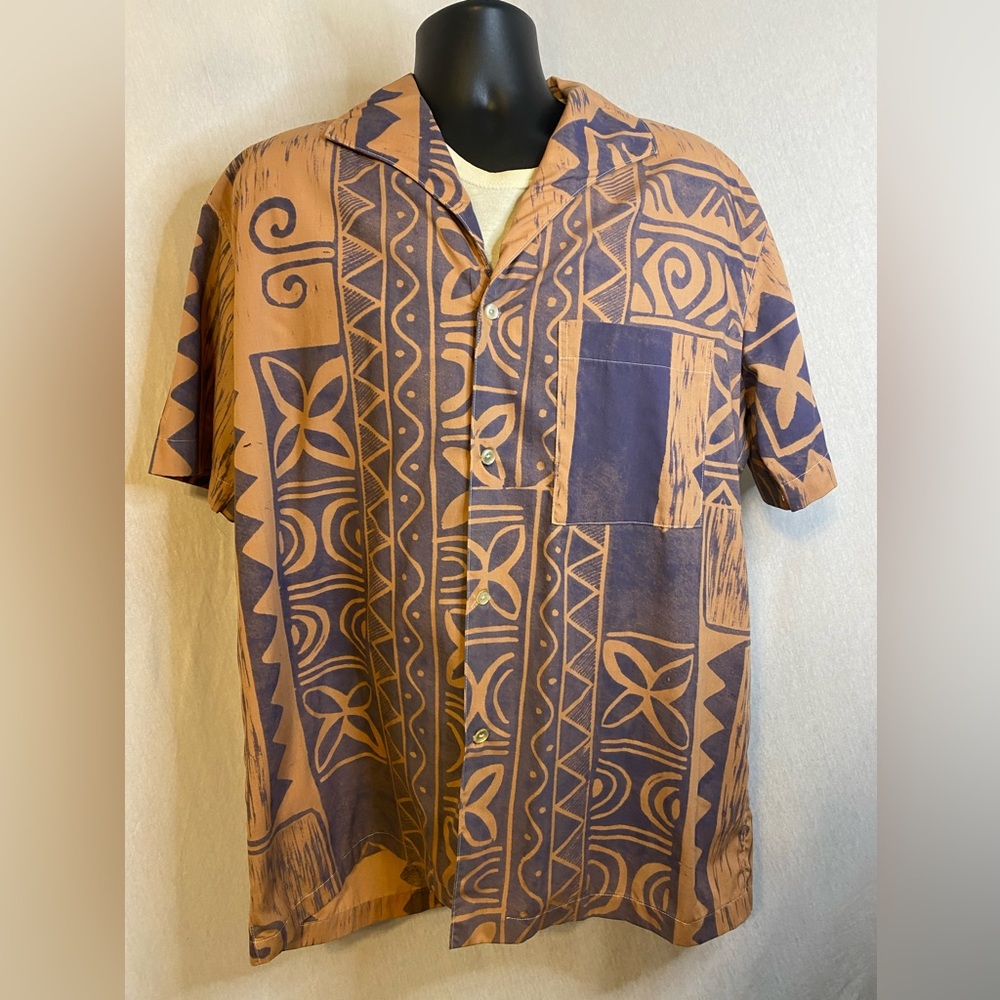 Vintage Maohi Tahiti Men’s Shirt Size XL